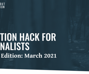 Мастер-класс Solution Hack for Journalists для журналистов, работающих с темами окружающей среды