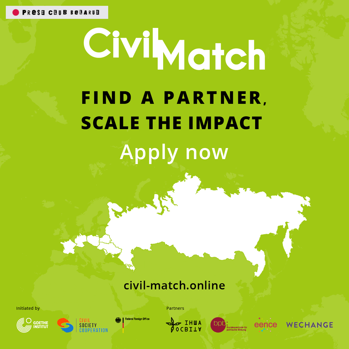 Приём заявок на Международный проект по нетворкингу Сivil Match