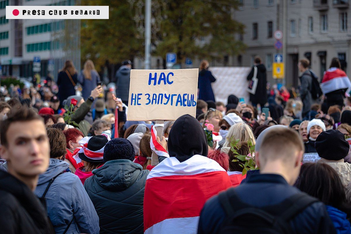 Как в Беларуси давят свободу слова. Видео пресс-конференции