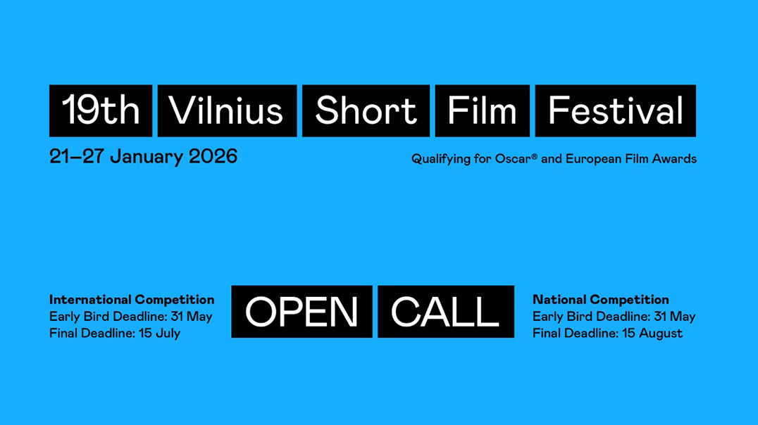 Vilnius Short Film Festival прымае заяўкі